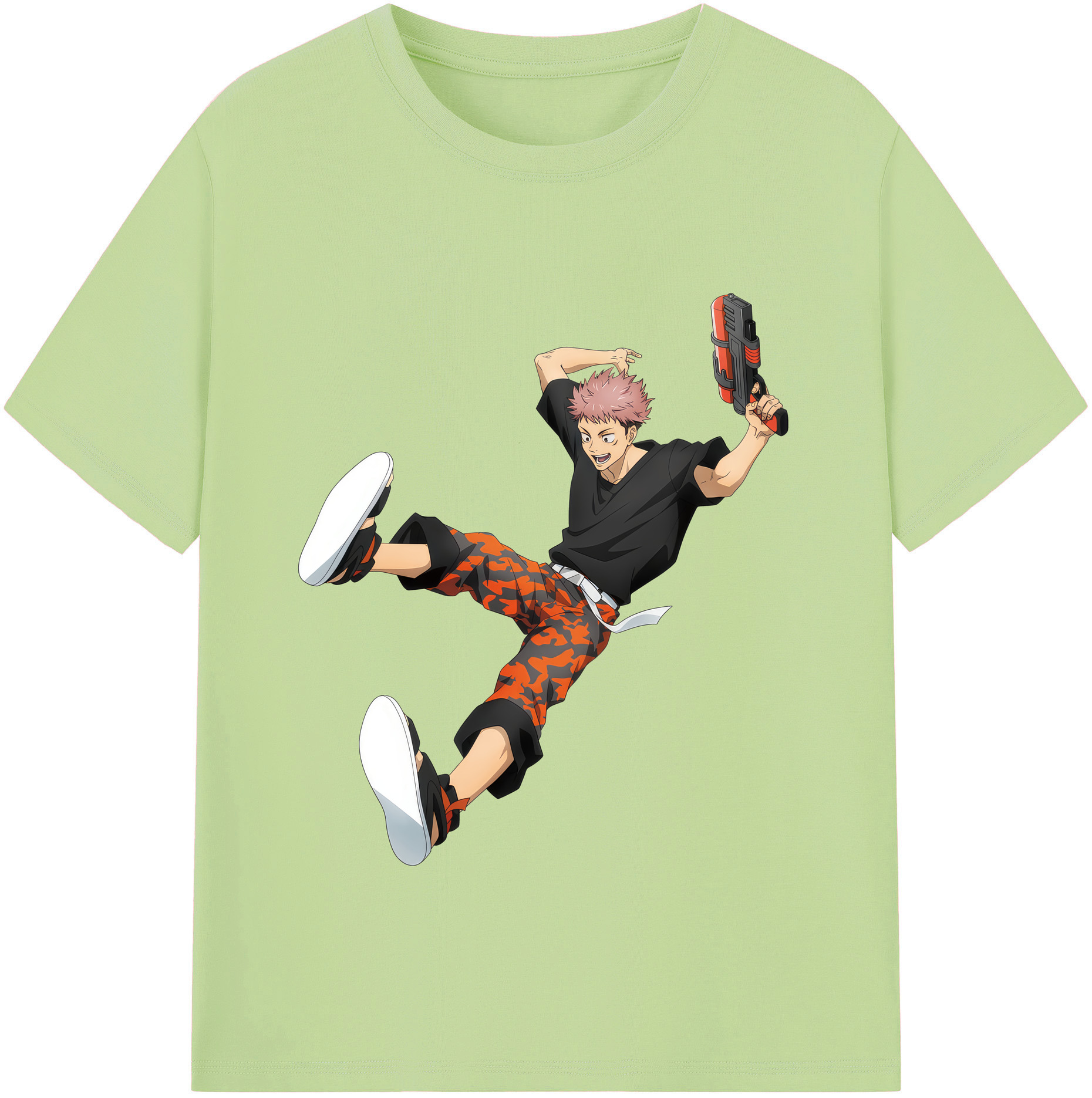 （画像用） 呪術廻戦 Jujutsu Kaisen 綿100％半袖Tシャツ（フロントプリント）